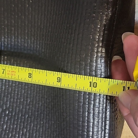 OlovesM geometric black and white Bernie adjustable strap recycled crossbody - Picture 9 of 12